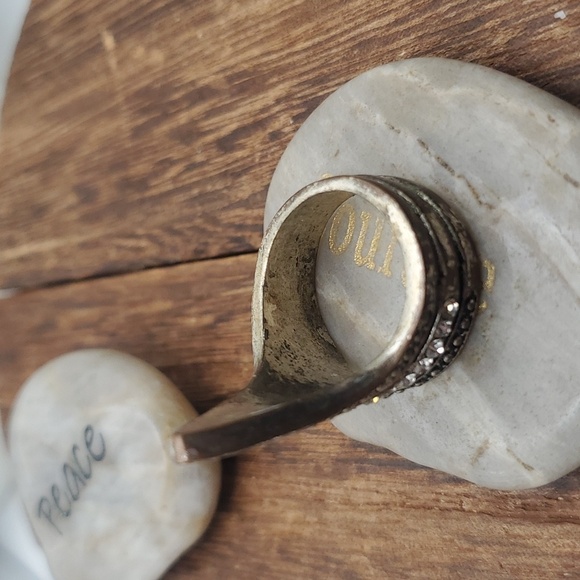 Size 8 R604 cleopatras crown ring - Picture 3 of 3